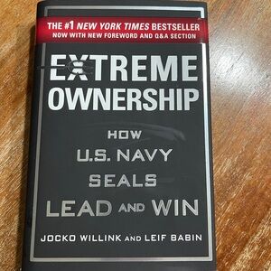 Extreme Ownership Hardcover Book. How U.S. Navy Seals Lead & Win. NWT.